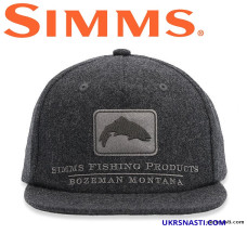 Кепка Simms Wool Trout Icon Cap Graphite